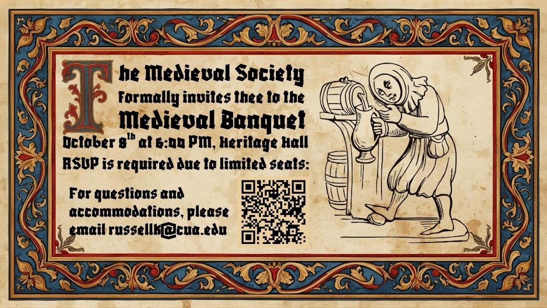 Medieval Banquet flyer